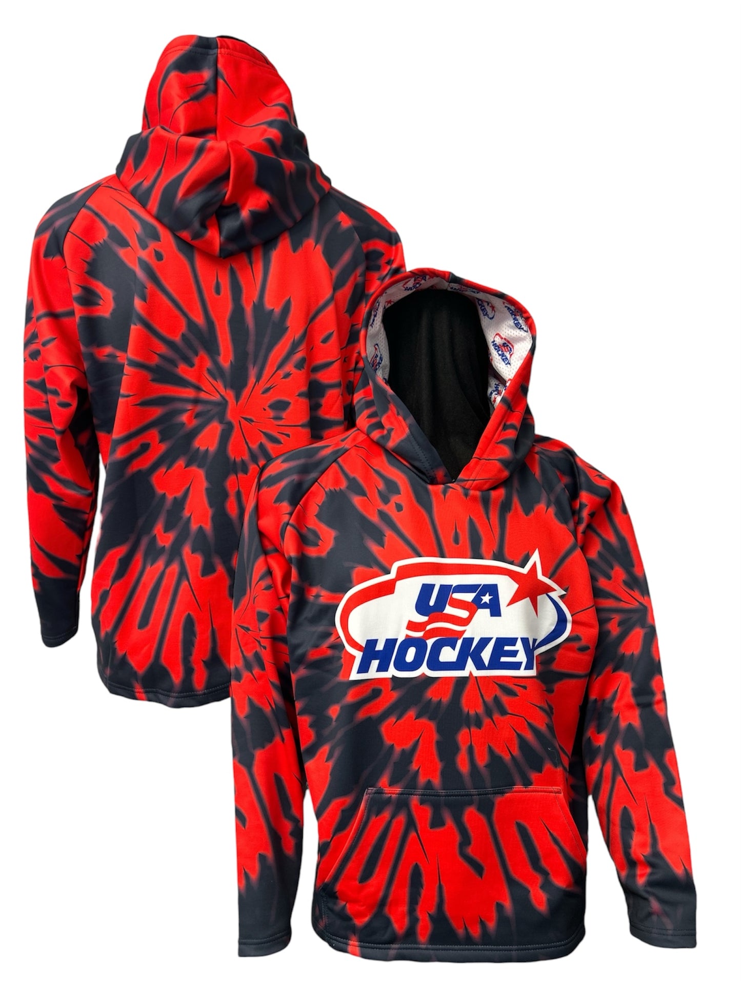 USA Hockey Tye Dye Hoodie