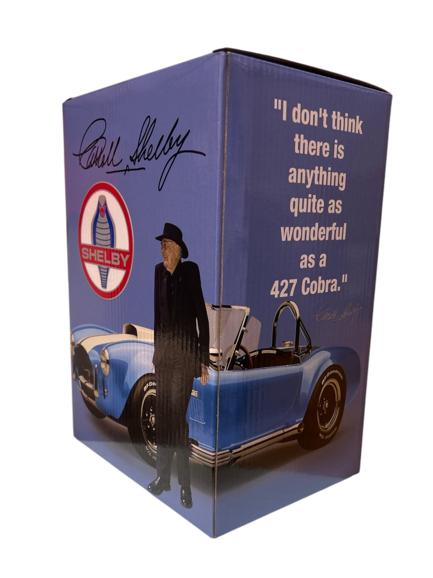 Carroll Shelby Bobblehead with Car