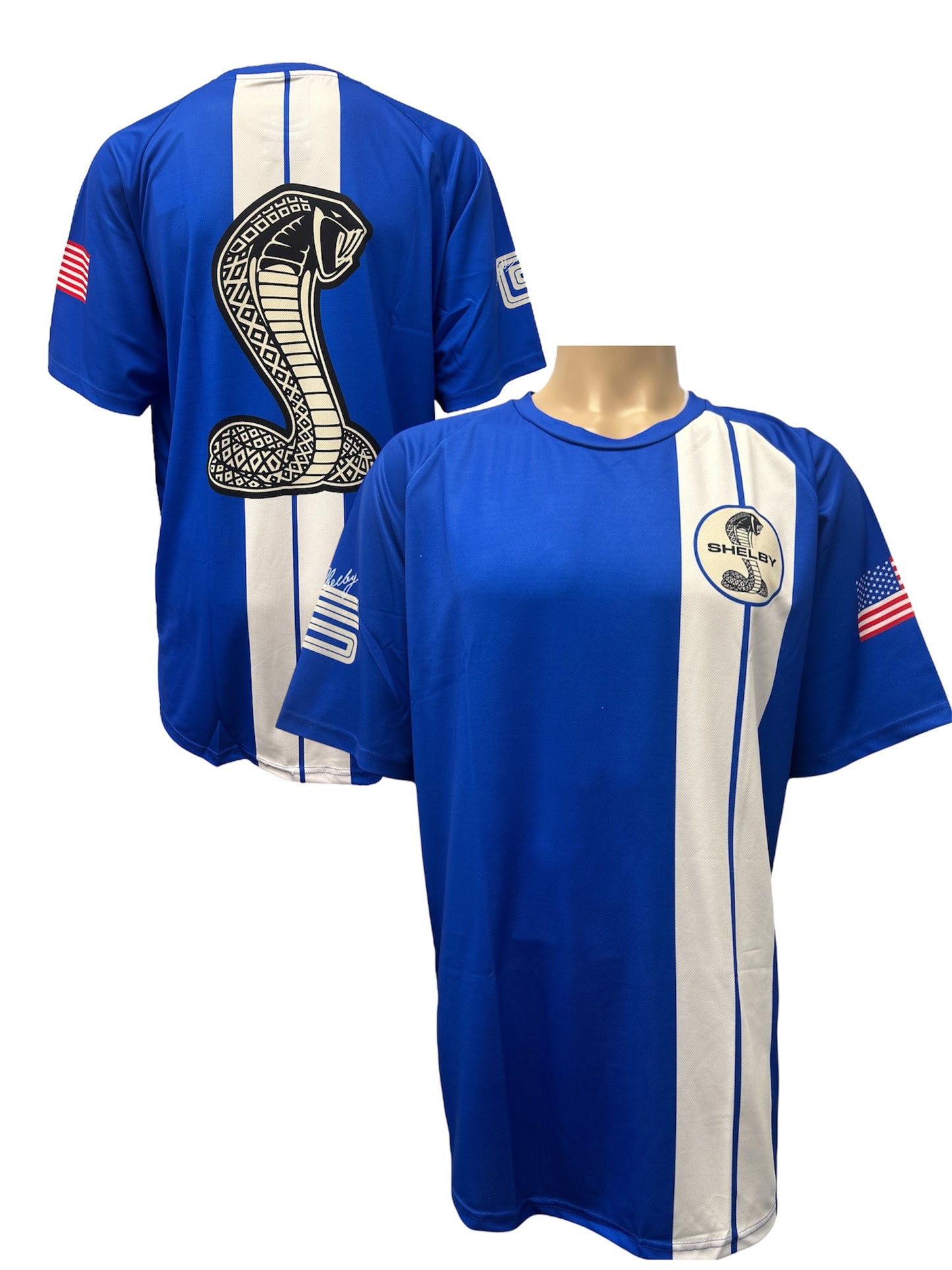 Shelby Cobra Performance Tee - Royal