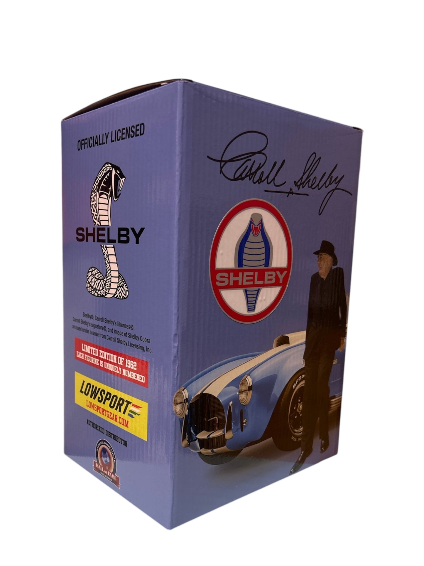 Carroll Shelby Bobblehead with Car