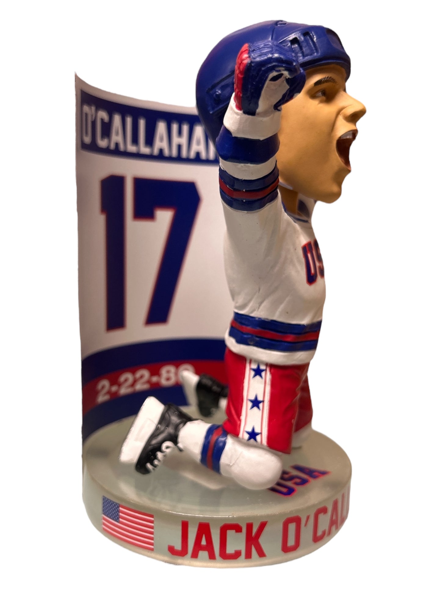 Jack O’Callahan Miracle on Ice 6” Bobblehead Signed