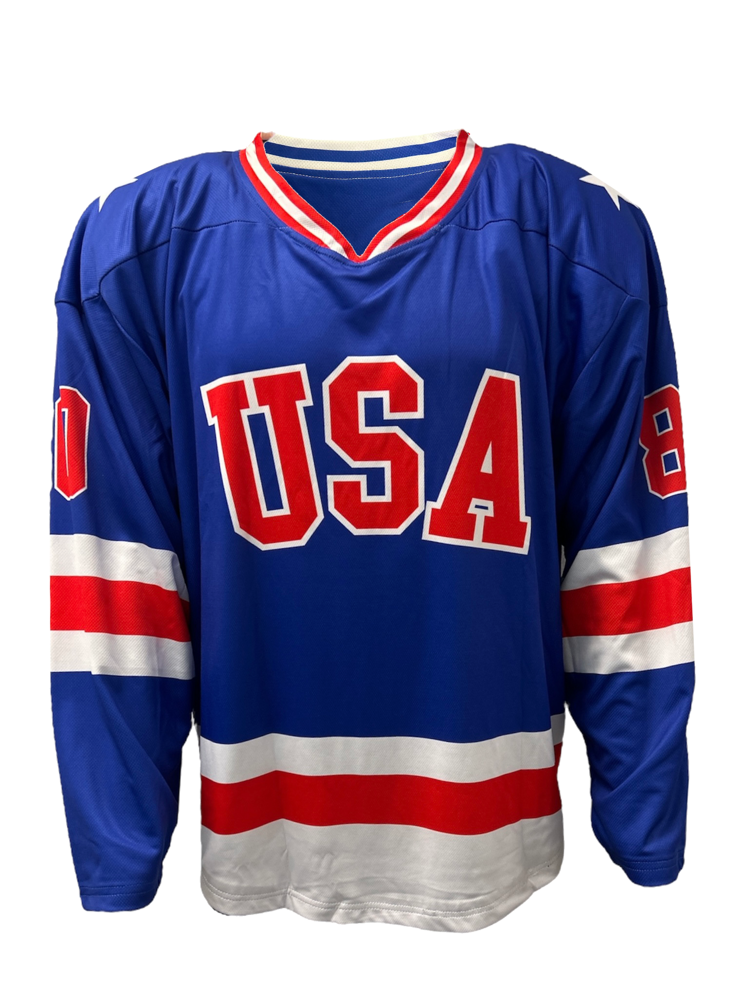 USA Hockey Miracle on Ice 1980 Official Reversible Hockey Jersey
