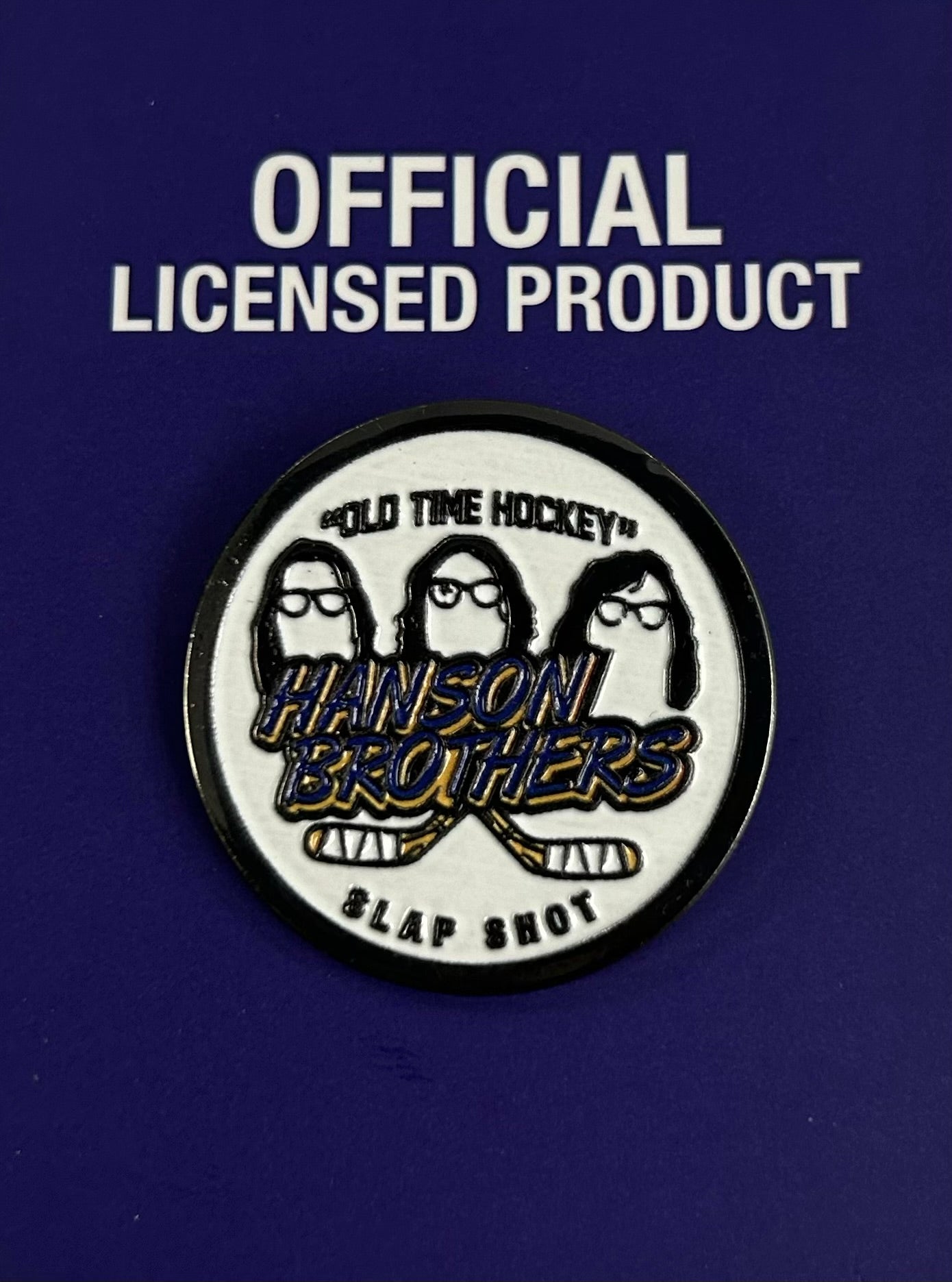 Slap Shot Chiefs Hanson Brothers Official Collectors Pin