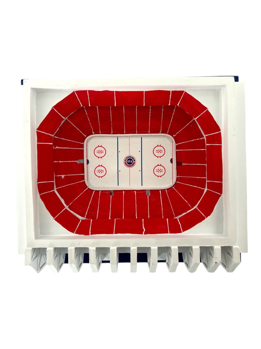 Jack O’callahan 1980 Olympic Herb Brooks Arena Lake Placid - Miracle on Ice Scale Replica Signed