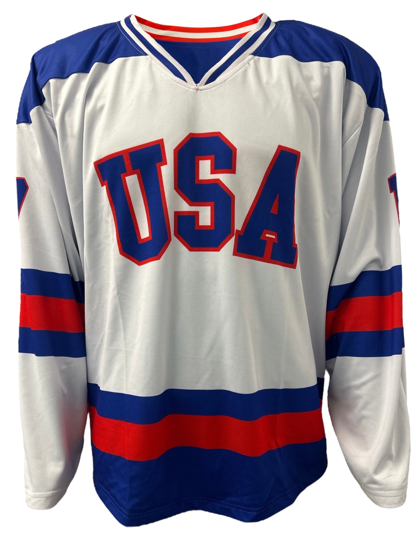 Jack O'Callahan USA Hockey Miracle on Ice 1980 Official Reversible Hockey Jersey