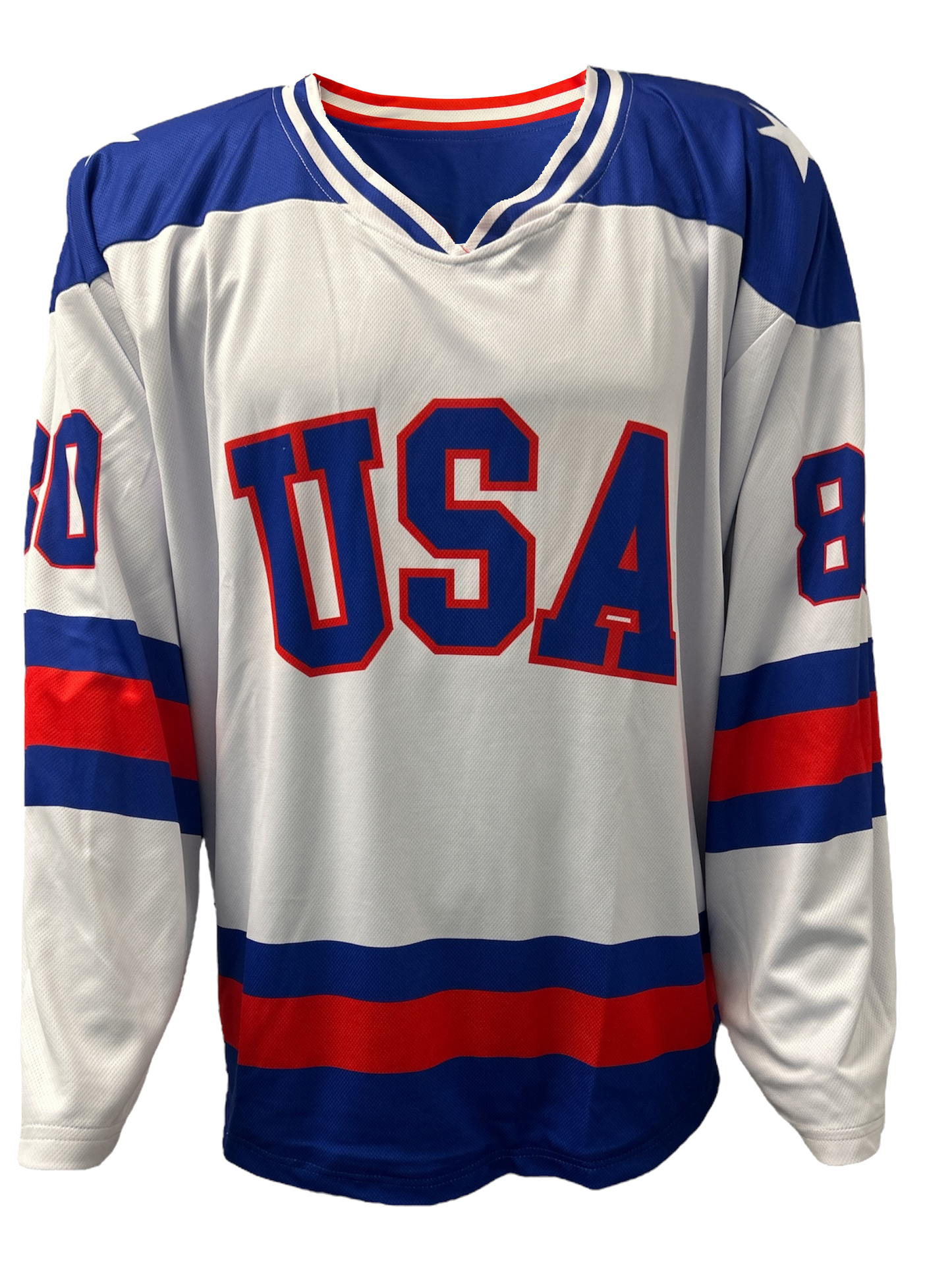 USA Hockey Miracle on Ice 1980 Official Reversible Hockey Jersey