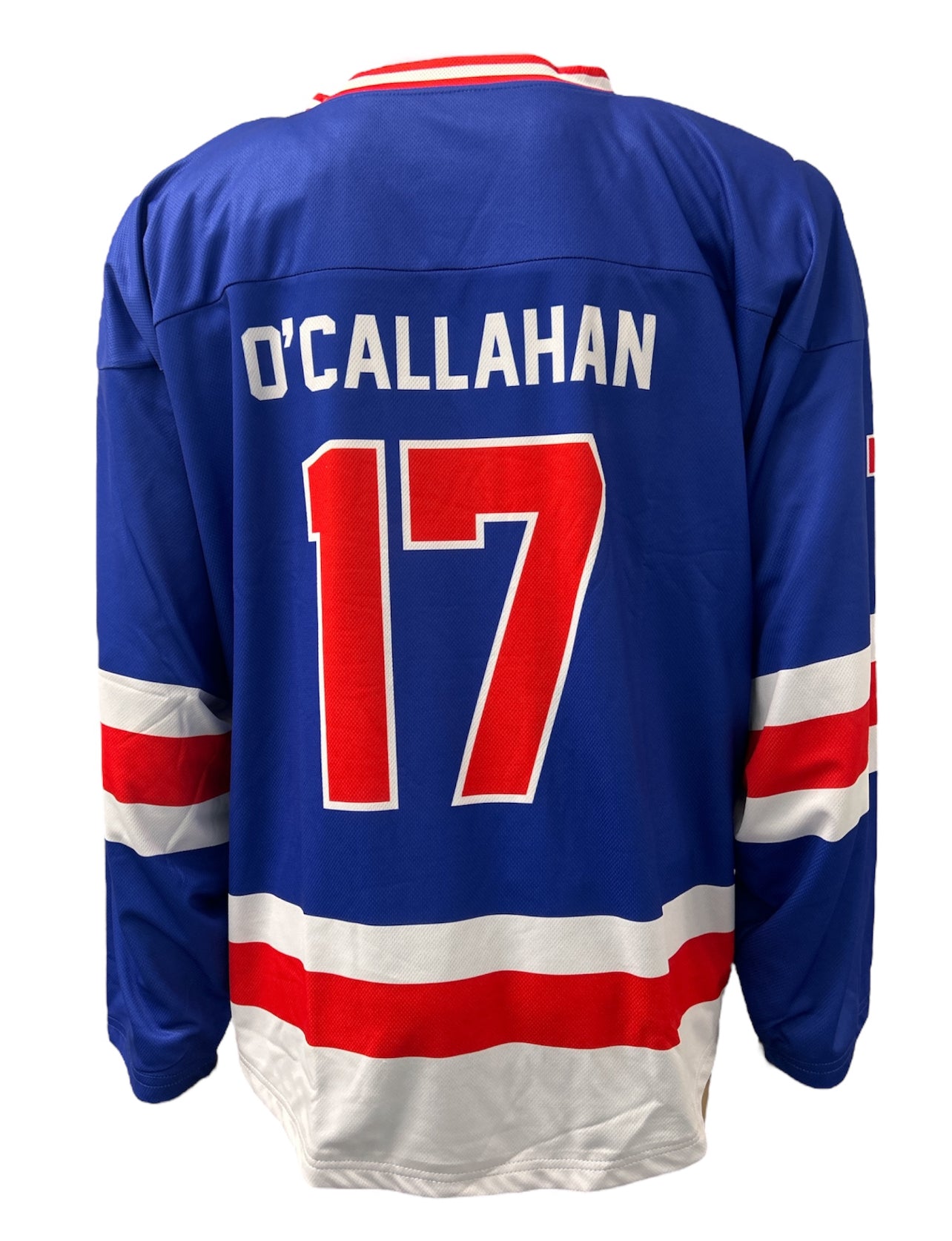 Jack O'Callahan USA Hockey Miracle on Ice 1980 Official Reversible Hockey Jersey