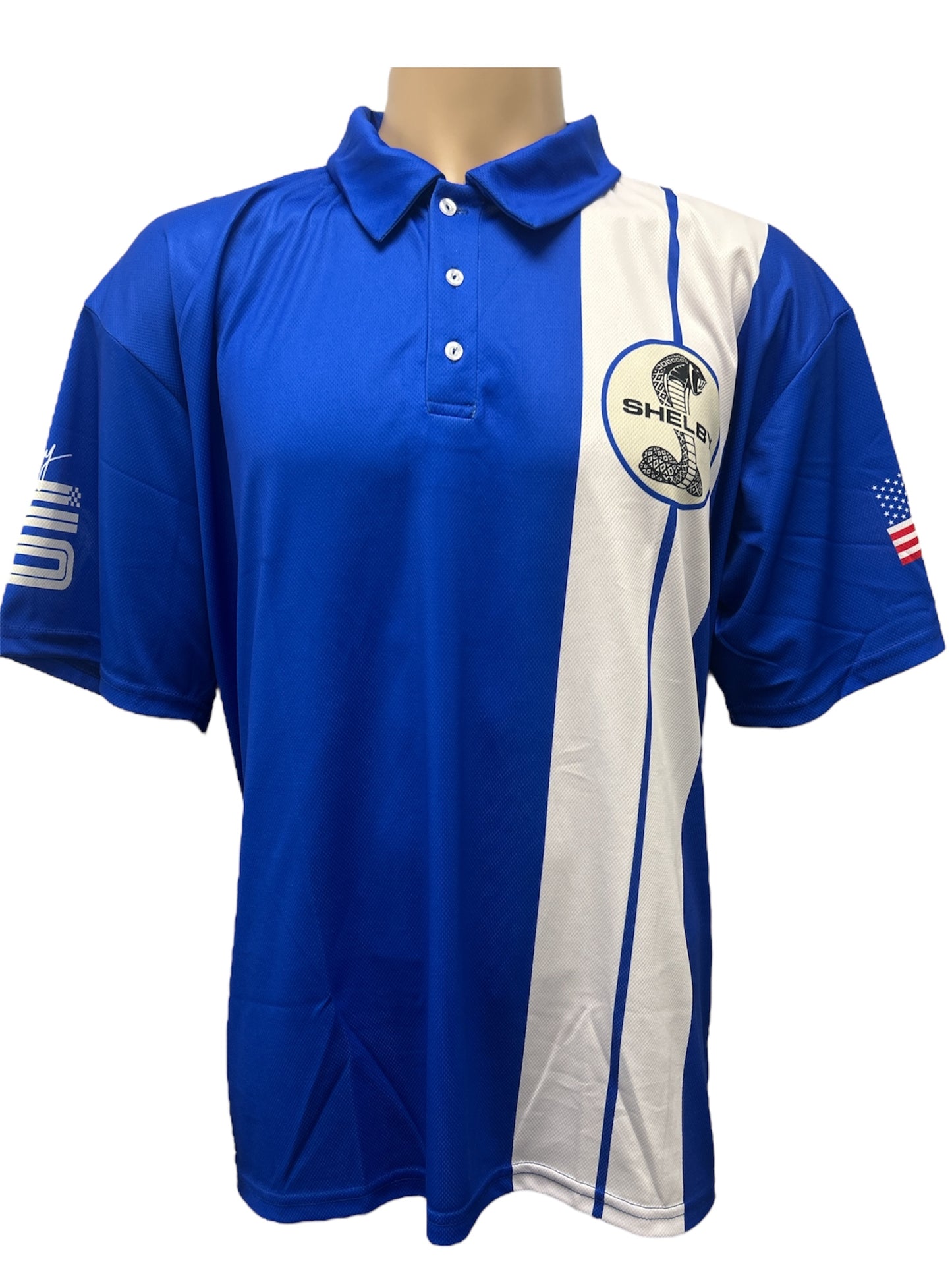 Shelby Cobra Performance Polo Royal