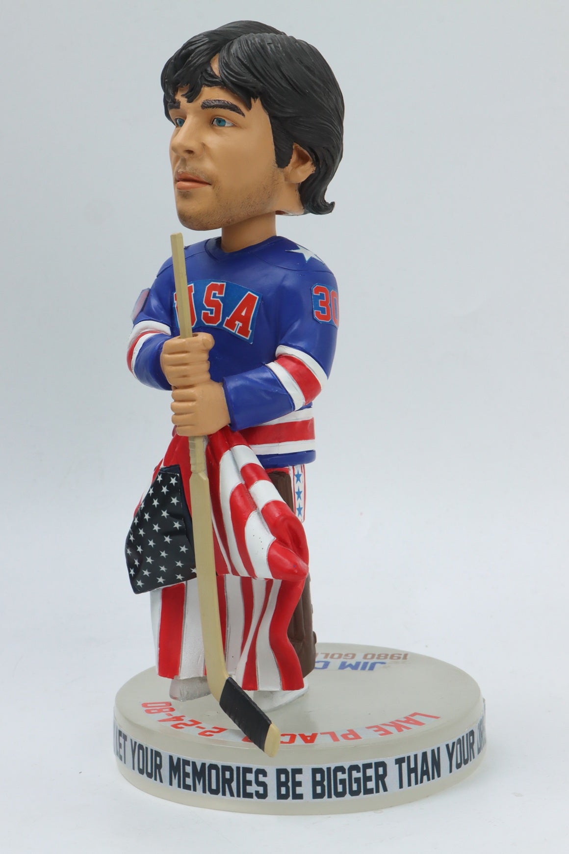 Jim Craig 1980 Olympics Lake Placid Gold Medal “Miracle On Ice” Officially Bobblehead Edition of 144- Ships by 9/01/25