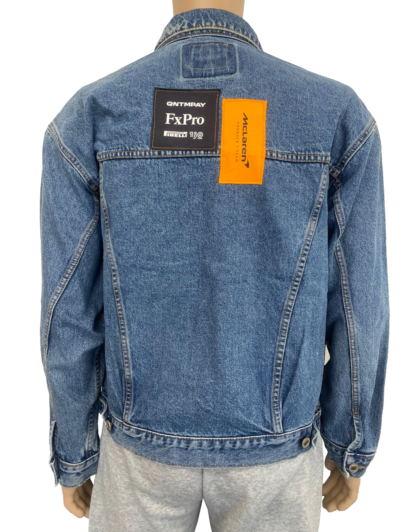 McLaren 1 Upcycled Demin Jacket Demin Jacket