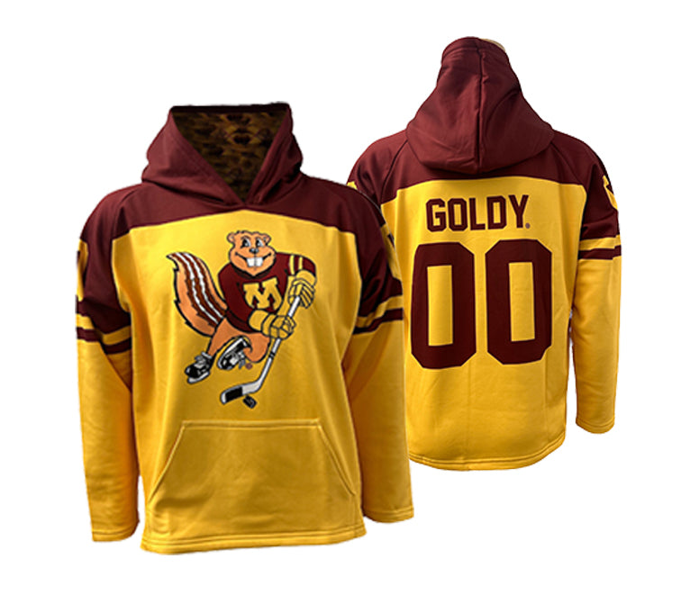 University of Minnesota Golden Gophers Official Hockey Logo Hoodie