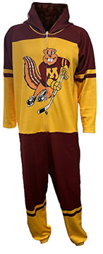 University of Minnesota Golden Gophers Official Hockey logo Full Onecie