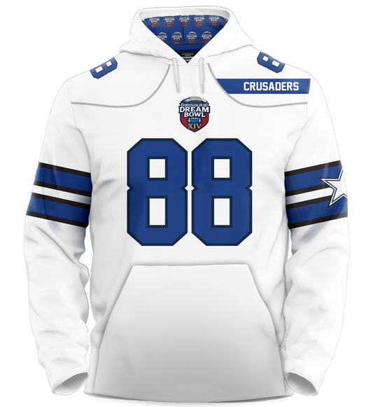 Dream Bowl Crusaders Performance Lightweight Hoodie - Personalized  - Order by 12/20 and receive 1/8