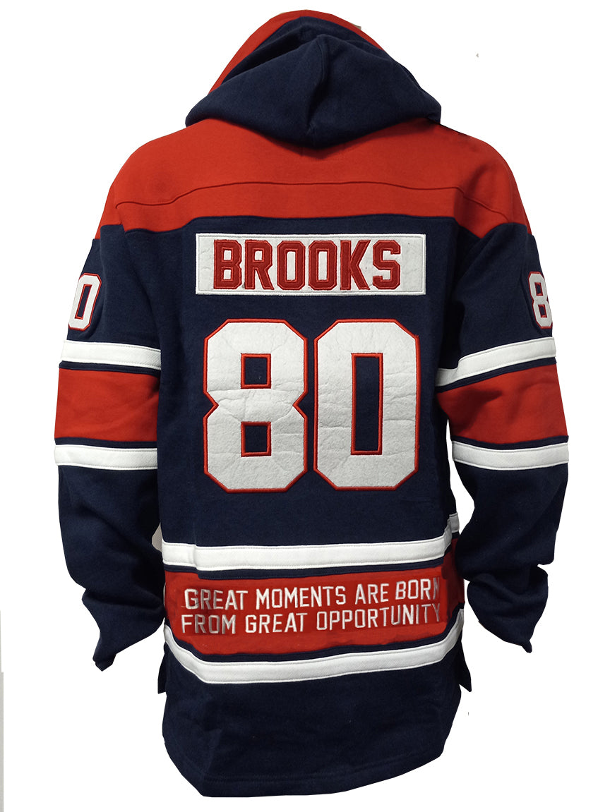 Herb Brooks Miracle 1980 Lace Vintage Navy Hoodie