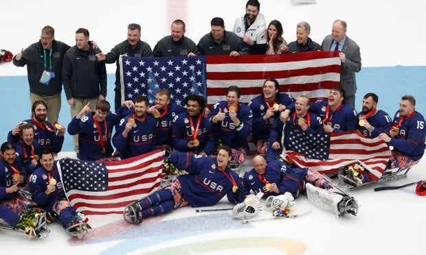 Four Straight Gold Medals for U.S. Paralympic Hockey Team