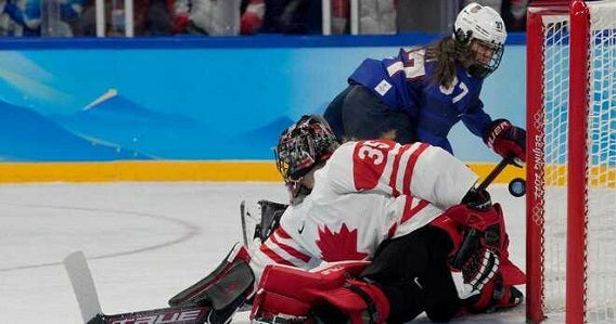 Canada Defeats U.S. in Women's Hockey