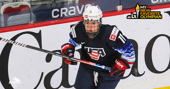 Abby Roque is the first Indigenous Woman on U.S. Olympic Hockey Team