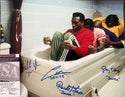 Cool Runnings Movie Jamaica Bobsled Official Cast Signed 11x14 Photo 2