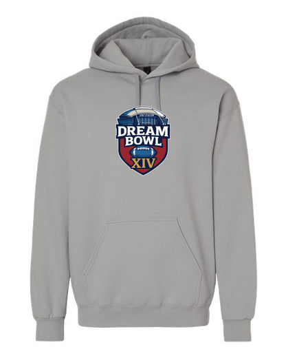 Dream Bowl I played at AT&T Stadium Cotton Blend Hoodie Gray - Order by 12/20 and receive 1/8