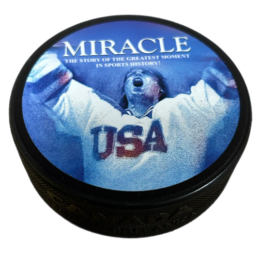 Miracle Movie Hockey Puck