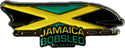 Jamaica Bobsled Team Lake Placid New York Official  Lapel Pin