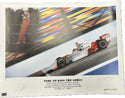 Helio Castroneves Indy 500 Winner “Time to kiss the girls” Lithograph 20X26”-Signed