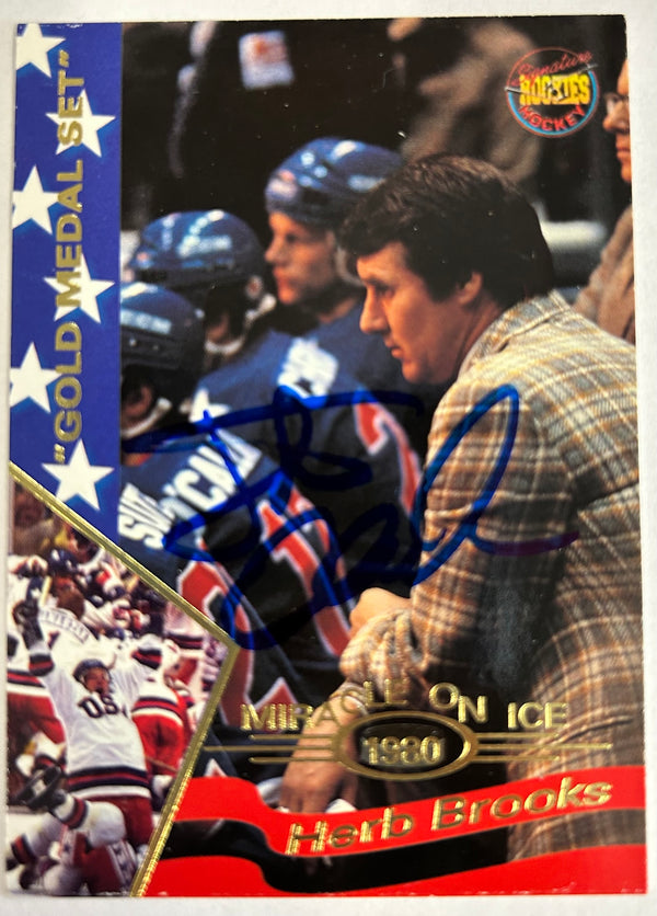 Jack O'Callahan Miracle on Ice 1980 USA Hockey Trading Card #42 Hand Signed - OPL