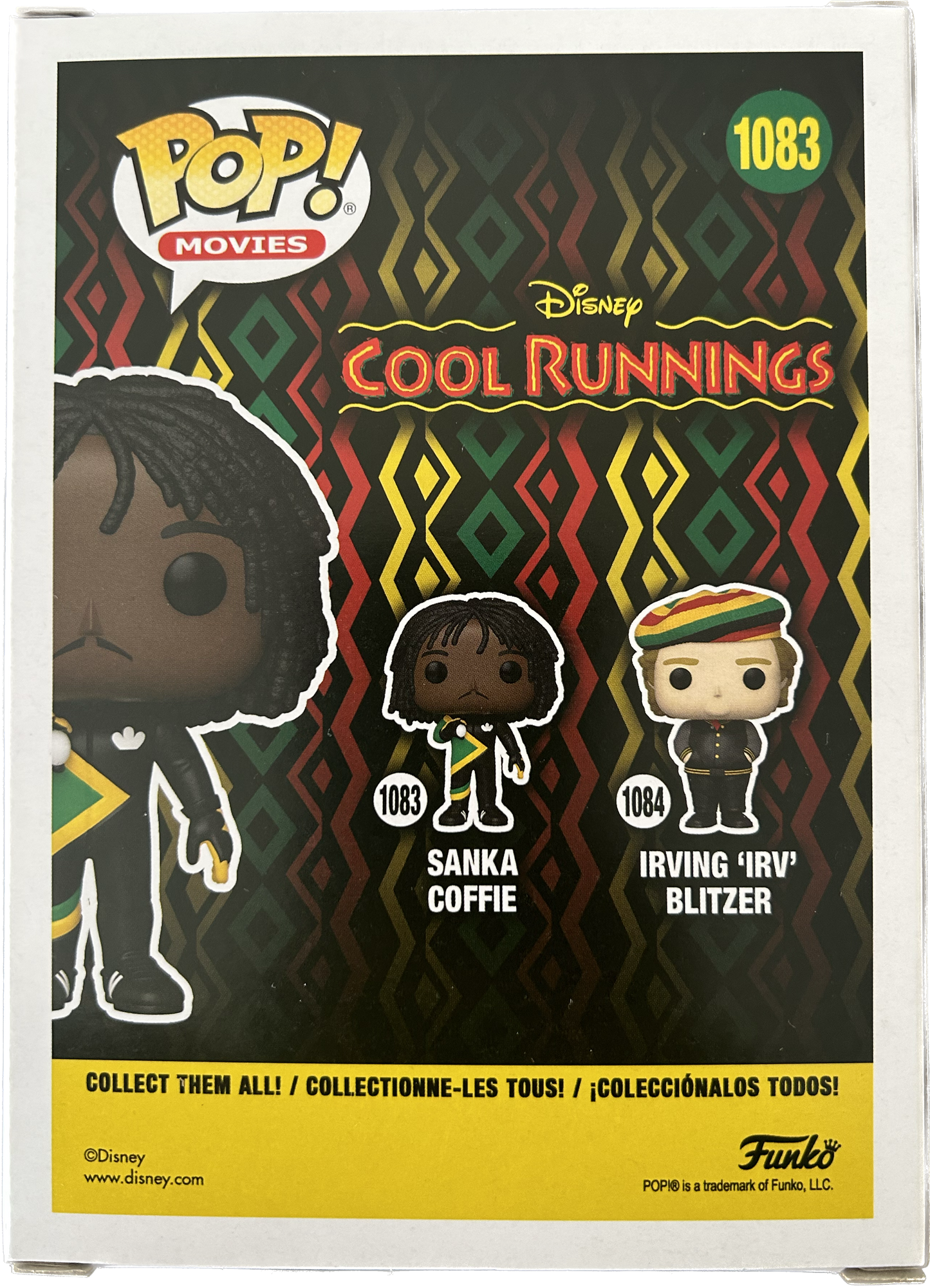 Cool Runnings Movie Jamaica Bobsled Official Sanka Funko Signed by Doug E. Doug