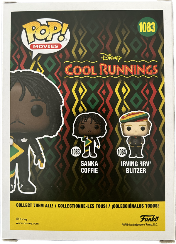 Cool Runnings Movie Jamaica Bobsled Official Doug E. Doug Autographed Sanka Funko