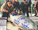 Cool Runnings Movie Jamaica Bobsled Official Cast Signed 11x14 Photo 4