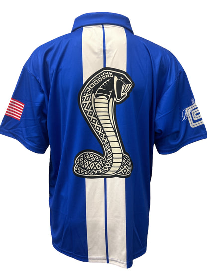 Shelby Cobra Performance Polo Royal