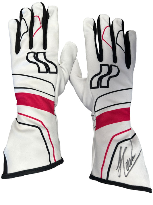 Helio Castroneves Indy 500 2021 Signed Replica Racing Gloves