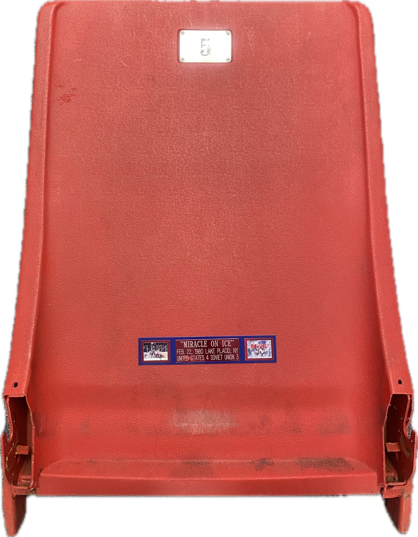 1980 Miracle on Ice Arena Seat Back