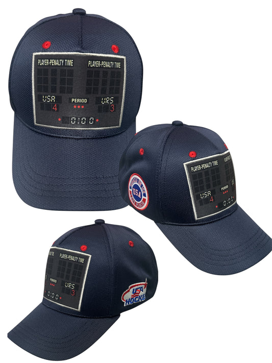 USA Hockey Miracle on Ice 1980 Scoreboard Hat