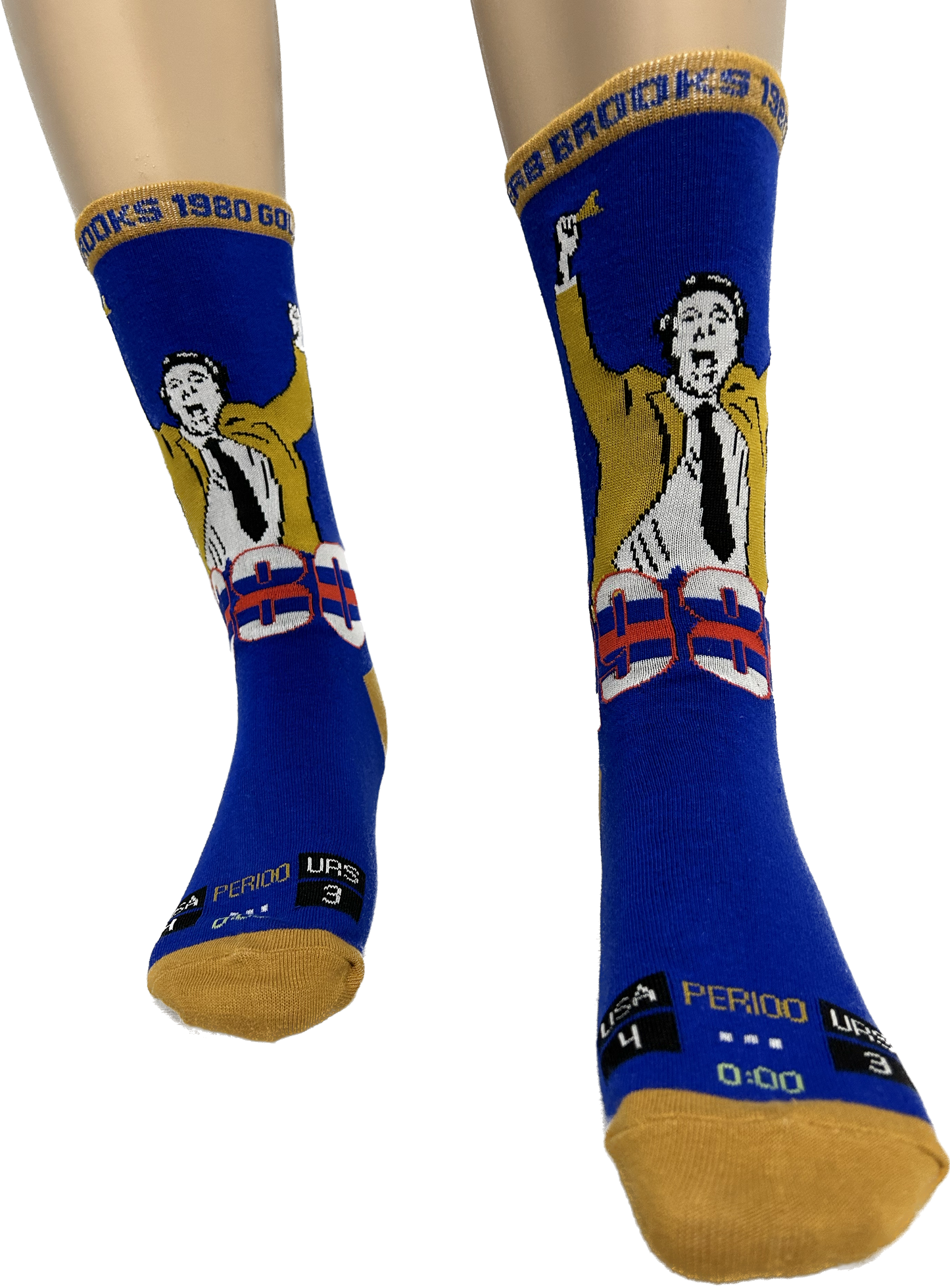 Herb Brooks Miracle on Ice 1980 Official Crew Sock