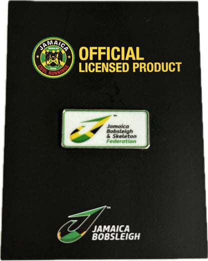 Jamaica Bobsleigh Team Official Logo Lapel Pin 1"  Wide