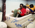 Cool Runnings Movie Jamaica Bobsled Official Cast Signed 11x14 Photo 2