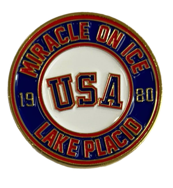 Miracle on Ice Authentic Lapel Pin