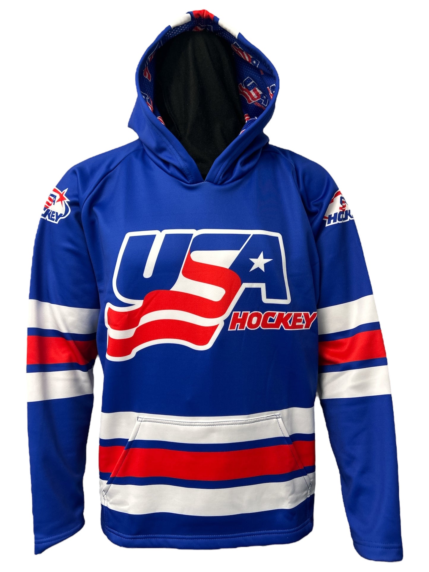 USA Hockey Logo Officially Licensed  Adult Hoodie