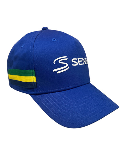 2024 Ayrton Senna Stripe Blue Cap