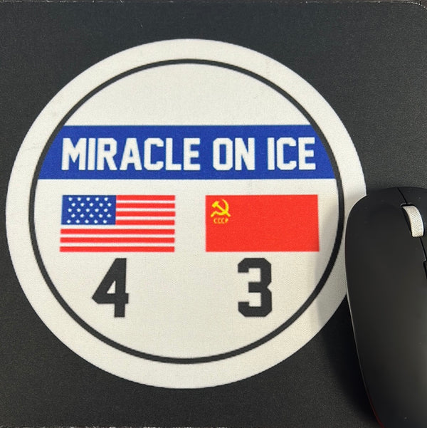 USA Hockey Miracle on Ice 1980 Authentic Mousepad