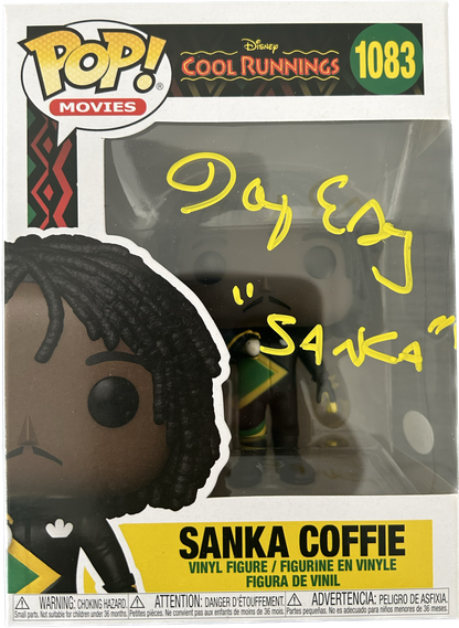 Cool Runnings Movie Jamaica Bobsled Official Sanka Funko Signed by Doug E. Doug