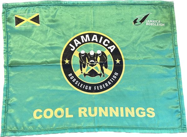 Cool Runnings Movie Jamaica Bobsled Official Limited edition Flag 24” x 36”