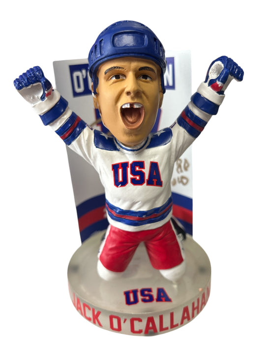 Jack O’Callahan Miracle on Ice 6” Bobblehead Signed