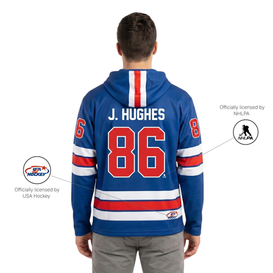 Jack Hughes USA Hockey Hoodie