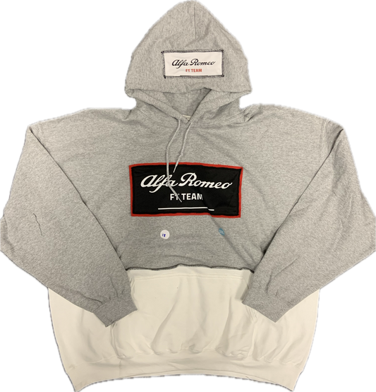 Alfa Romeo Upcycled Hoodie FT Team Dr. Gray One-of-a-kind-3XL