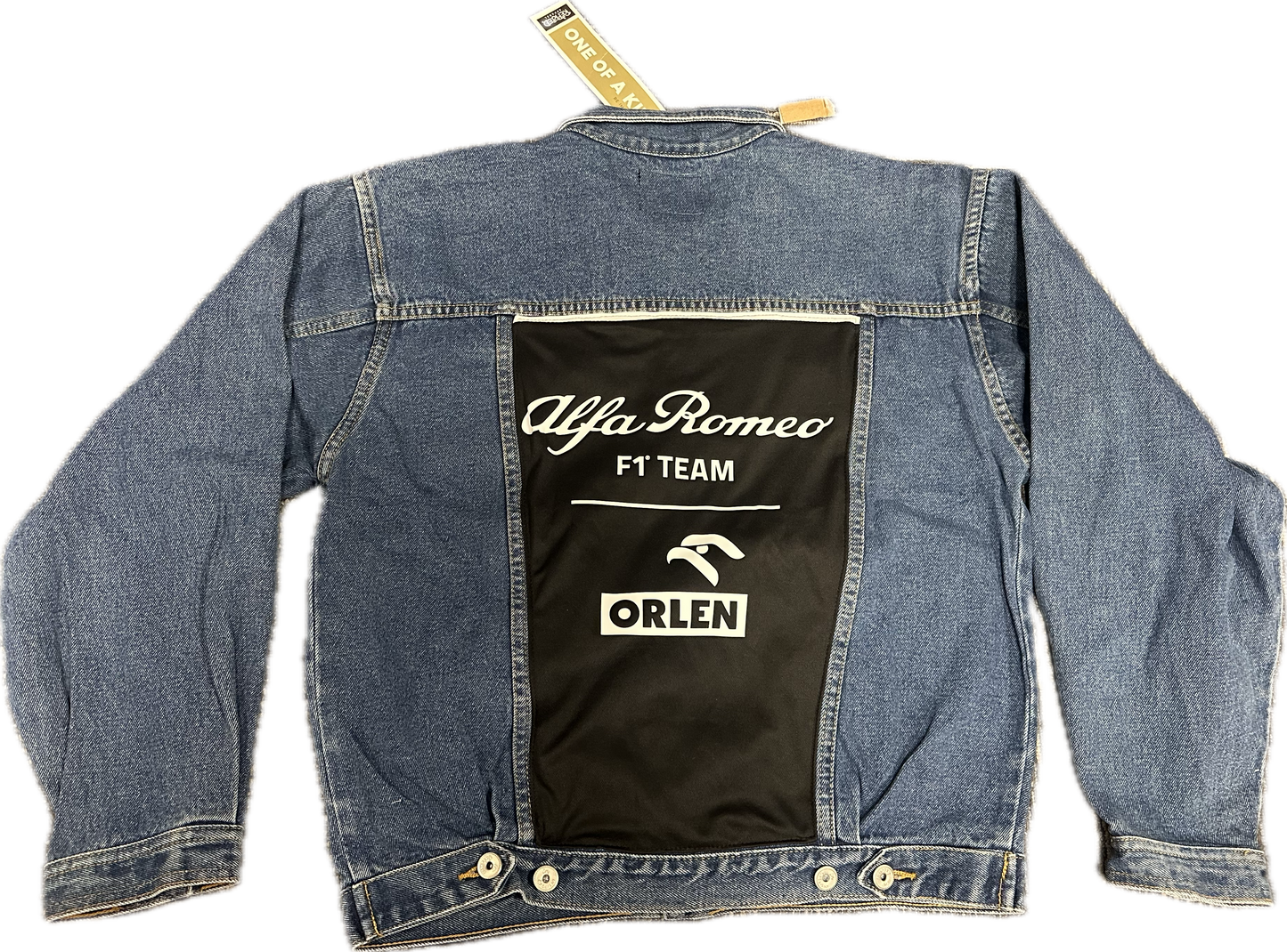 Alfa Romeo Upcycled Demin Jacket Denim 2 One-of-a-kind-M