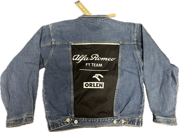 Alfa Romeo Upcycled Demin Jacket Denim 2 One-of-a-kind-M