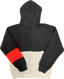 Alfa Romeo Upcycled Hoodie Black One-of-a-kind-SM