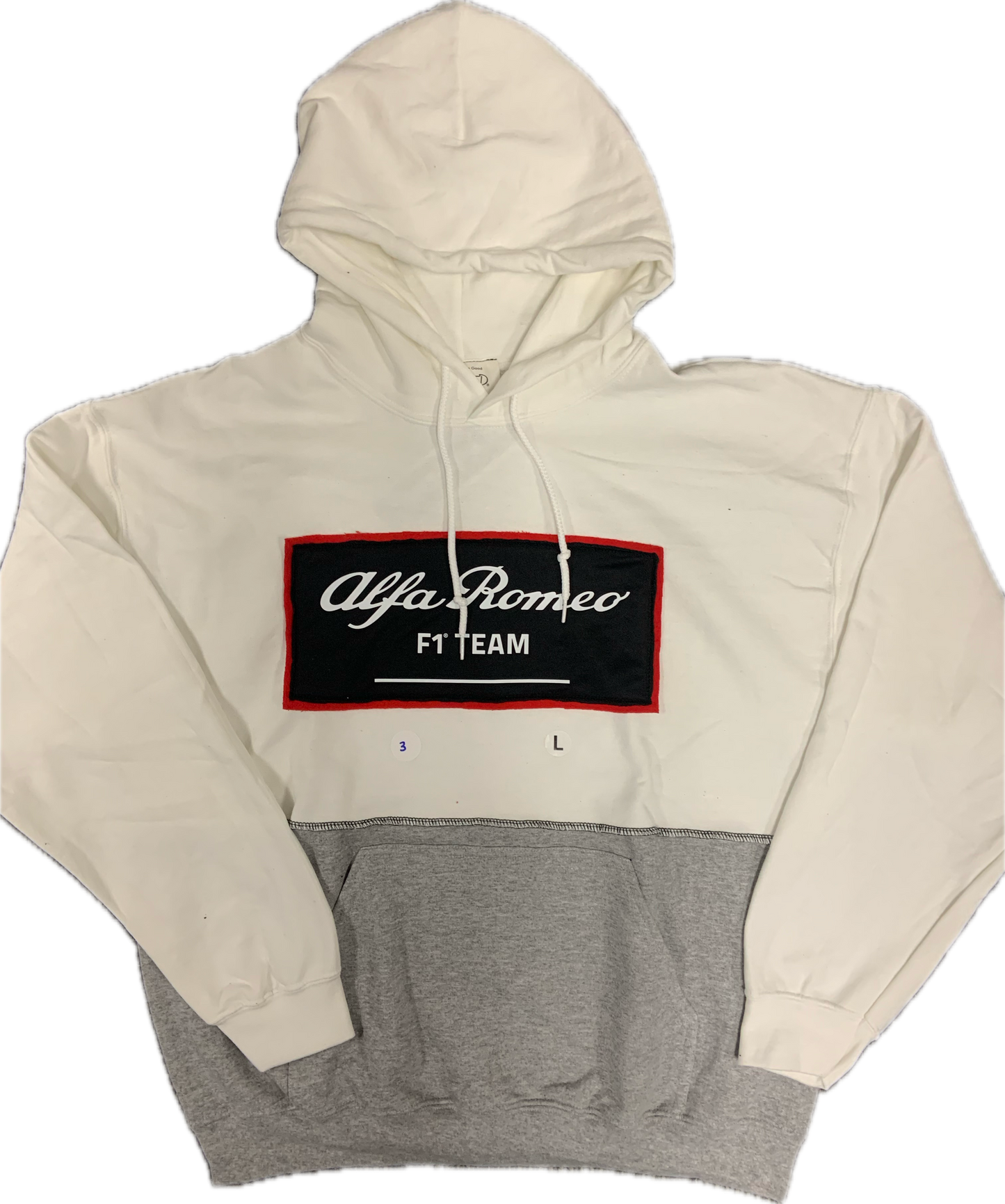 Alfa Romeo Upcycled Hoodie FT Team One-of-a-kind-L